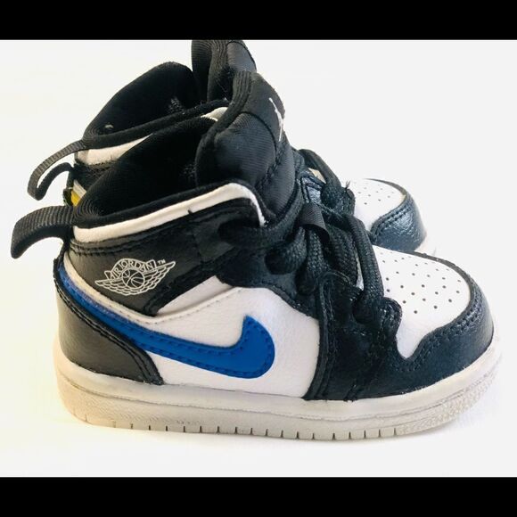 Nike Air Jordan Crayon Pk 1Mid TD Shoes Size 4C - Picture 3 of 11